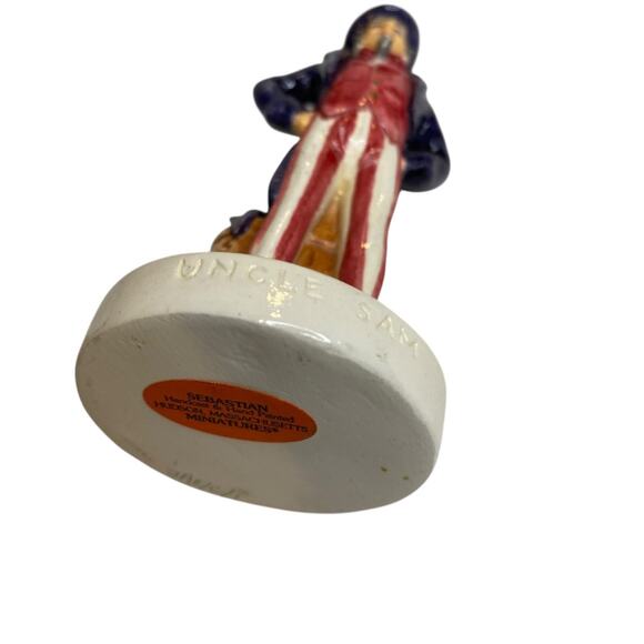 Sebastian Miniatures 6206 Uncle Sam Vintage Figurine 4 Inch High - Picture 9 of 11